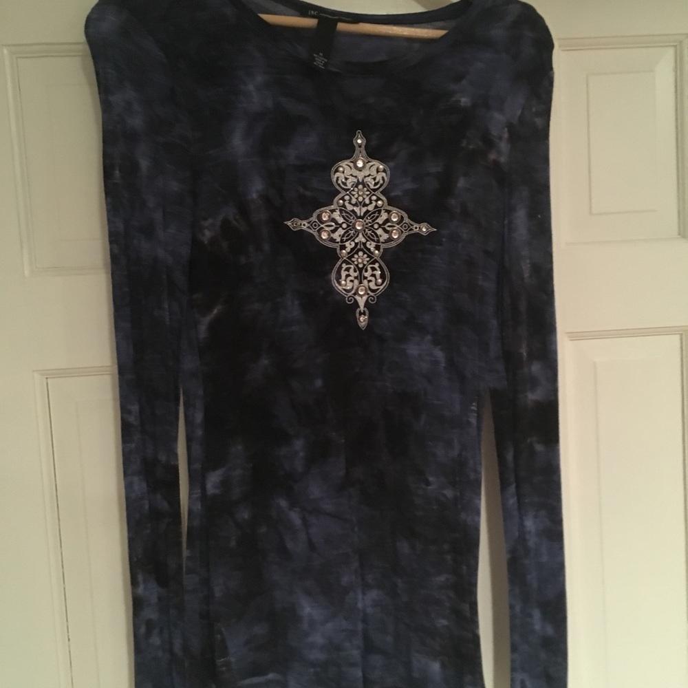 Vintage look long sleeve tee
